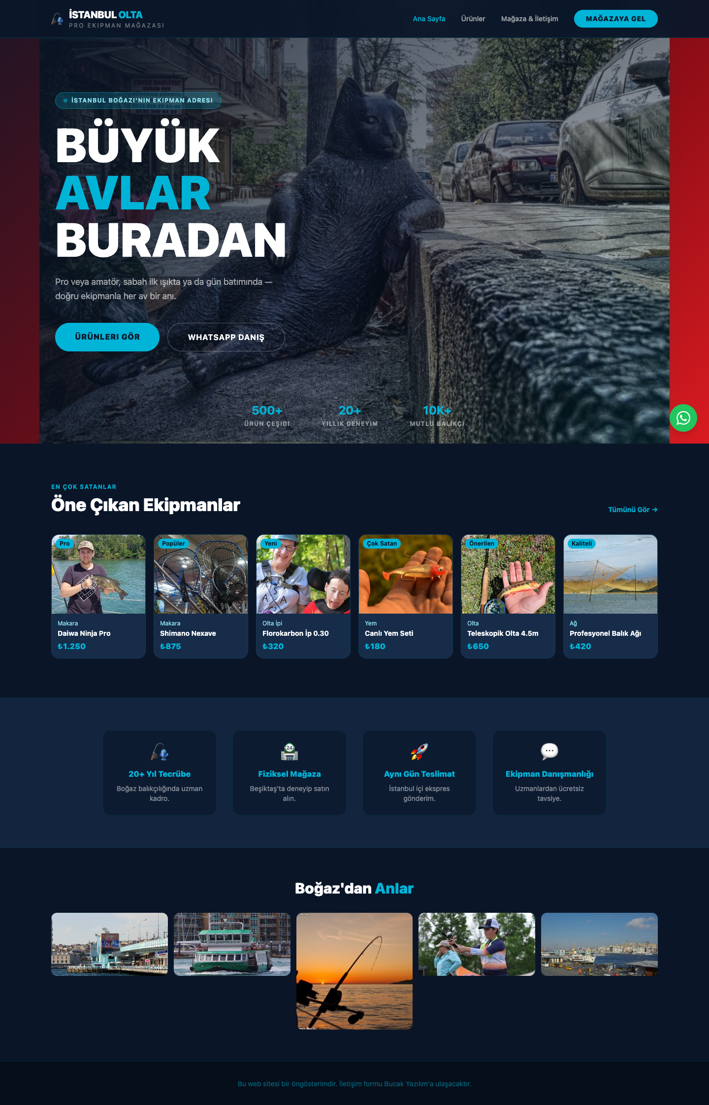 İstanbul Olta | Balıkçı Ekipman Mağazası