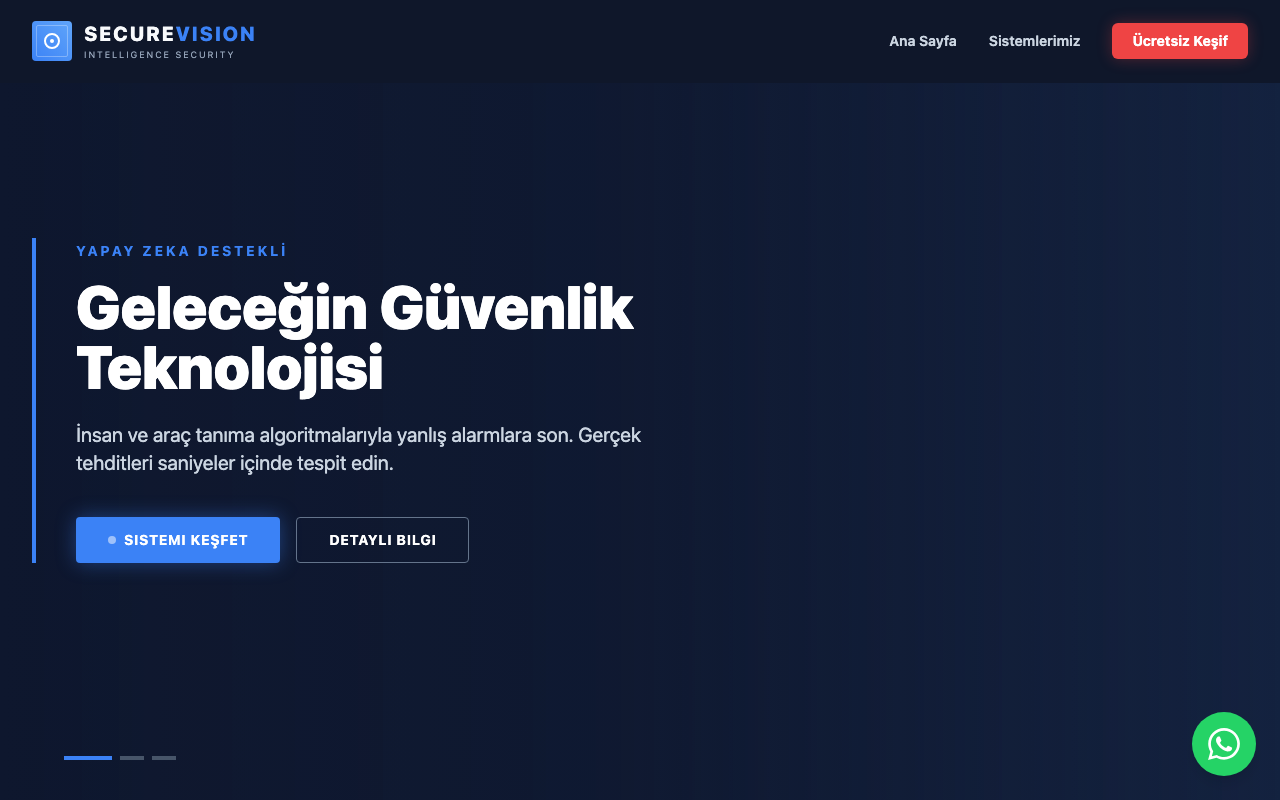SecureVision | Yeni Nesil Güvenlik Sistemleri
